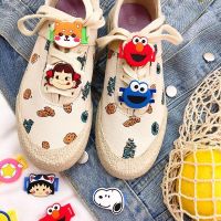 COD DSFGREYTRUYTU Cartoon Decorative Shoe Buckle Japanese Girls Canvas Shoe Lace Buckle