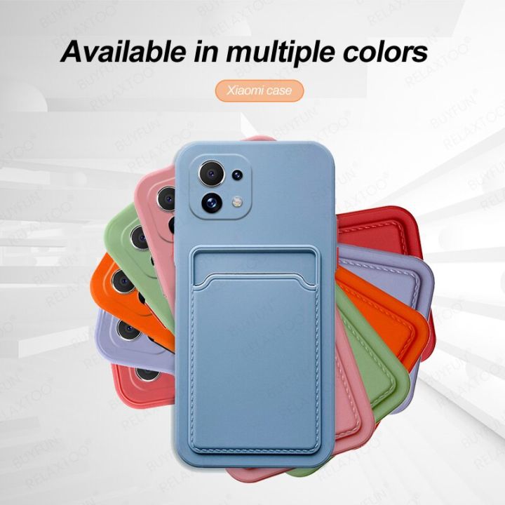 card-slot-phone-case-for-xiaomi-11-lite-5g-ne-11t-pro-shockproof-soft-bumper-for-mi-11-ultra-11x-pro-clear-cover-capa