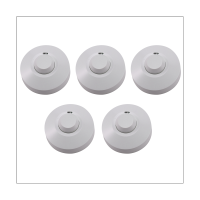 5X 220V 800W Microwave Sensor Pir Occupancy Body Motion Detector Light Switch