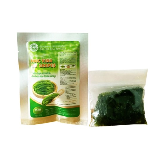 Rong nho tách nước khánh hòa ăn liền, sản phẩm organic - ảnh sản phẩm 3