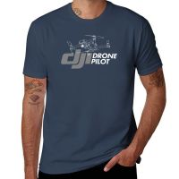 โดรน Dji นักบิน (ผู้ประกอบการโดรน) เสื้อยืดเสื้อแมว