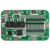 6S 15A PCB BMS Protection Board For 6 Packs 18650 Li-ion Lithium Battery Cell