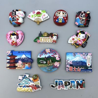 Special Offer Asia Japan 3D Fridge Magnets Tourist Souvenir Decoration Articles Handicraft Magnetic Refrigerator Collection Gift