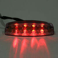 【AM】12V รถจักรยานยนต์ Quad ATV Dirt Bike LED เบรกหยุดวิ่งไฟท้ายสากล