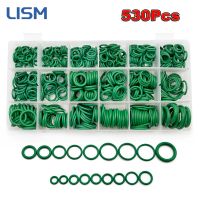 530Pcs Rubber O-Ring Gasket High Quality 18 Sizes Sealing Ring Kit For Car A/C System R134a Air Conditioning Gasket Washer Set Bar Wine Tools