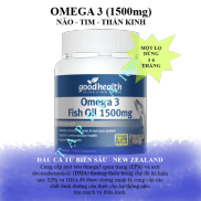 200v Omega 3 1500mg thiên nhiên, FISH OIL 1500mg của New Zealand