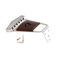 6 Strings Vintage Jazz Guitar Bridge Tailpiece for Electric Guitar Replacement with Mounting Screws