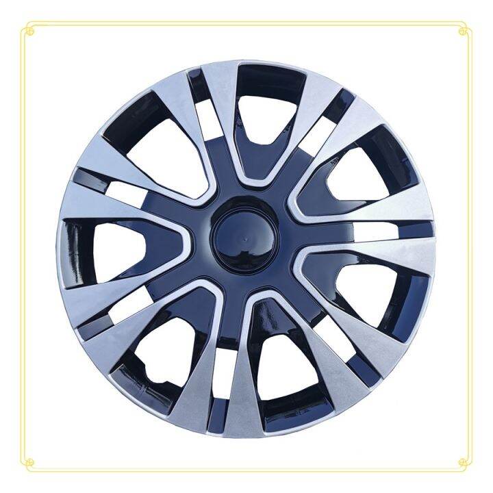 HUIONMALL Car Wheel Hub Cover 1216 Inch Steel Plastic Decorative