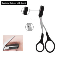 2021Eyebrow Trimmer Kit Eye Brow Hair Scissor with Comb Shaping Eyebrow Tweezers Face Razor Facial Body Hair Remover Makeup Tools