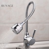 Fast Shipping Kitchen Faucets 360Degree tap for kitchen Rotatable Spout Handle kitchen spigots Sink Basin Adjustable