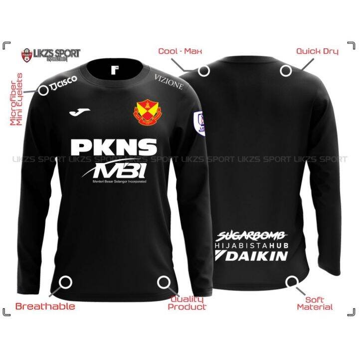 hot-zhengcai-selangor-fc-2023-long-sleeve-jersey-dxp-9-football-futsall-training-player-warm-up-jersi-bola-sepak-the-red-giant