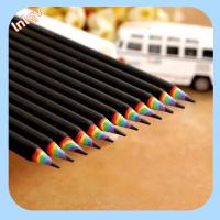 LNLQV 5Pcs กระดาษสีรุ้ง ดินสอโรงเรียนดินสอ เติม2B สีสันสดใส ดินสอจำนวนมาก สร้างสรรค์และสร้างสรรค์ เป็นมิตรกับสิ่งแวดล้อม ดินสอไม้ดินสอ สำหรับเด็กผู้หญิงเด็กผู้ชาย