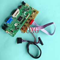 For LTN156AT02-A02/A04/B01/C01 Laptop Monitor Screen Controller Board 1366*768 40 Pin LVDS HDMI-Compatible 15.6" DIY Kit VGA DVI Cables