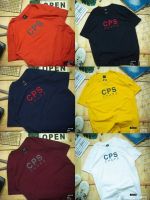 เสื้อยืด  CPS CHAP   ปักนูน  งานปัก~งานป้าย ( S M L ชายหญิง)  No.40