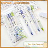 Behoo การ์ตูนอนิเมะปากกาหมึกเจล S กลับไปโรงเรียนน่ารักปากกา0.5Mm หมึกดำแห้งเร็วเครื่องเขียนสำนักงานปากกาหมึกเจลปากกาเจลแบบกด