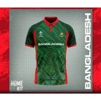 bangladesh 2023  Indian Cricket World Cup home kit polo shirt (free name and number customization)