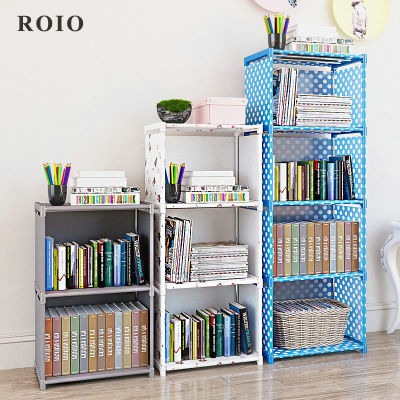 Multi-layer DIY Simple Bookshelf Easy Assembly Bookcase Can Be Moved Childrens Debris Rack Shelf Home Furniture Book Shelf 2021