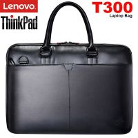 Lenovo Thinkpad T300กระเป๋าแล็ปท็อปกระเป๋าสะพายหนังกระเป๋าถือกระเป๋าเอกสารสำหรับโน้ตบุ๊คแล็ปท็อปขนาด14นิ้ว15.6นิ้ว