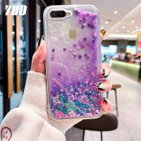 YBD สำหรับ OPPO A12 A5S A11K A7 F9 Pro Case,ผู้หญิงน่ารักหญิงของเหลวแบบไหล Glitter ปลอก Bling Bling เคสป้องกันการกระแทกสำหรับ Oppo A5s