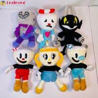 LEAL RC Cupphead ตุ๊กตาหนานุ่มผจญภัยเกมน่ารักการ์ตูนตุ๊กตาเครื่องหมาย Cuphead สำหรับแฟนๆคอลเลกชัน