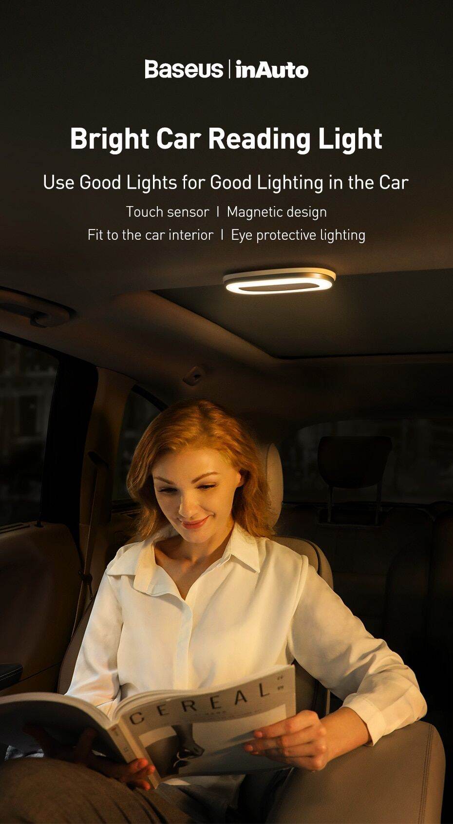 magnetic car roof light