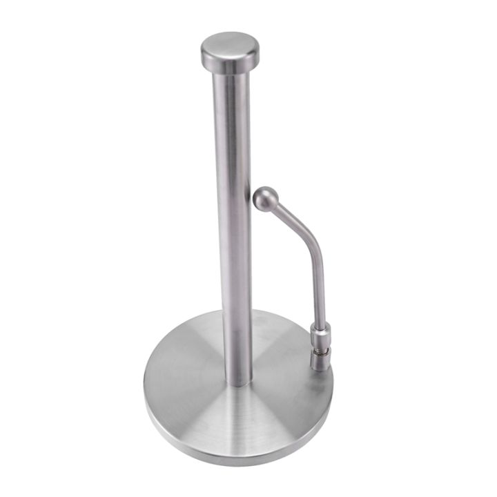 paper-towel-holder-stainless-steel-standing-tissue-holder-one-handed-tear-perfect-modern-design-for-kitchen-keeps-kitchens-countertop-tidy
