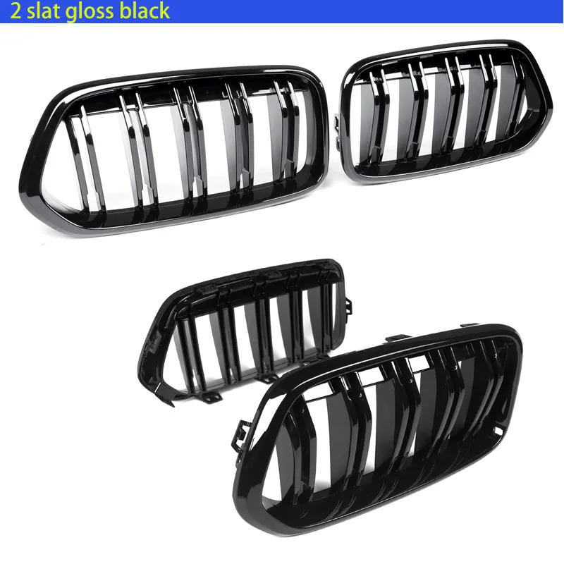 M Color Car Styling Front Bumper Kidney Hood Grille For BMW X2 F39