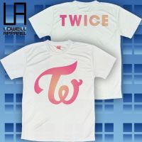 Twice Logo Kpop T-shirt - Unisex - Sublimation - Dri-fit