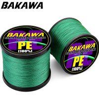 BAKAWA SuperPower 1000 4 Strand 18LB-80LB PE Braided Fishing Line Multifilament Carp Fishing line Rope Cord