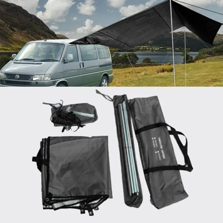 WILD EARTH "THE SQUARE" VW Camper Van Sun Canopy Awning 2.4m X 2.4m