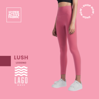 [LAGO Legging] - Lush สีชมพู กางเกงออกกำลังกาย กางเกงกีฬา ขายาว เลกกิ้ง