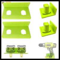 HUJAKON ทนทานต่อการใช้งาน แบตเตอรี่ลิเธียมไอออน Orgnization ตัวยึดเครื่องมือไฟฟ้า ชั้นติดผนัง แท่นวางแบตเตอรี่ ชั้นเก็บเครื่องมือ