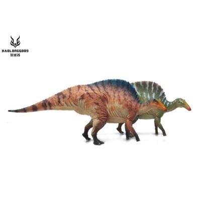GRTOYS &amp; HAOLONGGOOD 1/35 Ouranosaurus PVC Figure Jurassic Dinosaur Educational Animal Model Adult Children Toys Gift Decorate