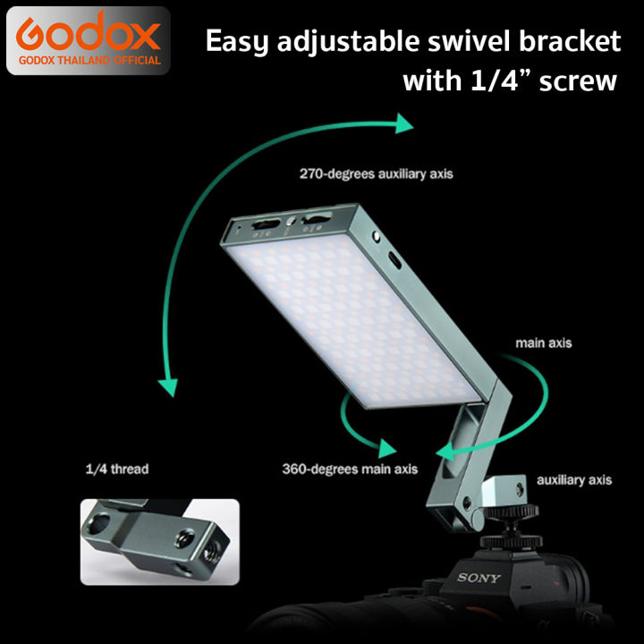 godox-led-m1-rgb-13w-2500-8500k-2410mah-รับประกันศูนย์-godox-thailand-3ปี