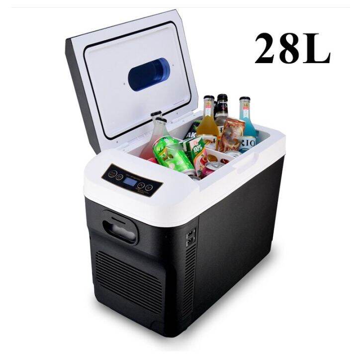 28L Electric Mini Fridges 12/24V Car 100V-240V Refrigerator Cooler ...