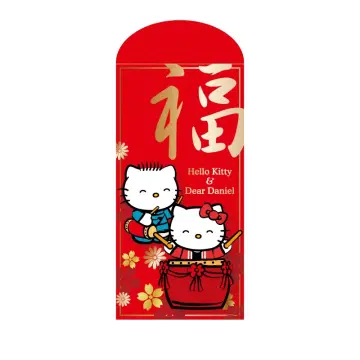 12pcs Sanrio Hello Kitty Chinese New Year Red Packet Cute