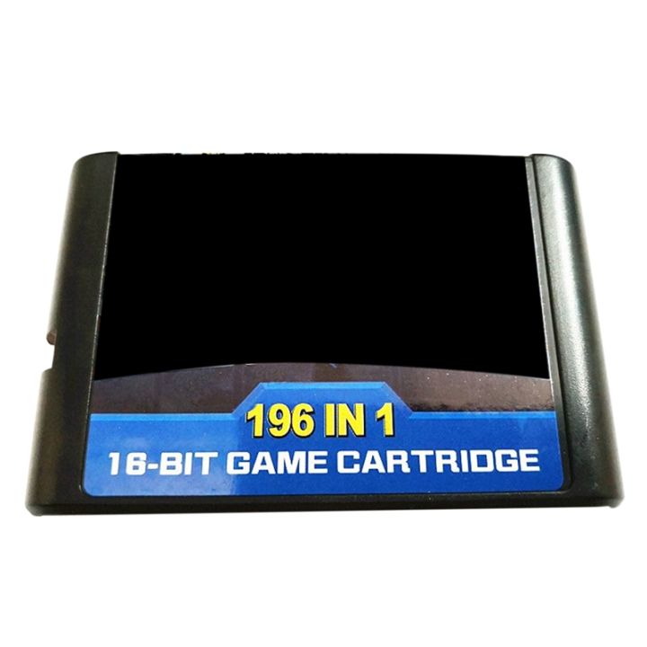 196-in-1-multi-games-cartridge-batter-than-112-in-1-and-126-in-1-for-sega-mega-drive-for-pal-and-ntsc