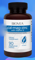 BIOVEA CAL-MAG-ZINC [with Vitamin D3 (cholecalciferol)] / 90 Tablets