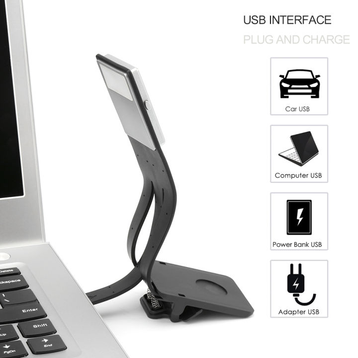 led-usb-charge-book-lights-dimmable-fold-bending-adjust-clip-on-read-night-lamp-desk-kindle-ebook-ipad-backlight-for-computer