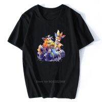 Crash Bandicoot T Shirt Team Racing Hood Hero Vintage Digital Print Eu Size Camisetas Video Games Cotton T Shirt Men Tees 【Size S-4XL-5XL-6XL】