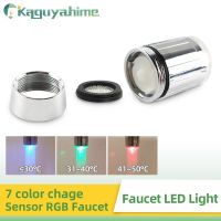 KPS LED Nosel Keran Air Nosel Keran Warna-warni Menyala untuk Kamar Mandi Dapur Kepala Selang Air Pancuran Kamar Mandi