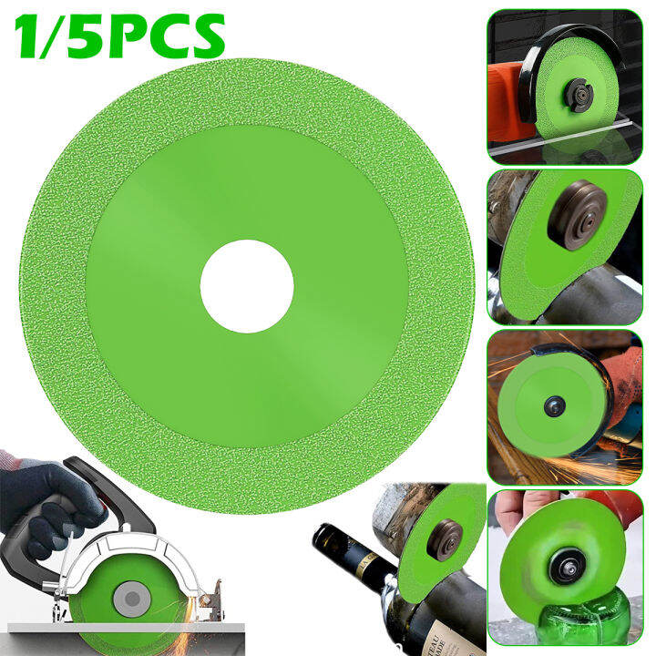 1/5Pcs Glass Cutting Disc 4 Inch Diamond Circular Saw Blade Wear