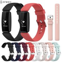 {zhiyun Watchshop}สายรัดข้อมือซิลิโคนสำหรับ Fitbit Inspire 2สายรัดข้อมือเปลี่ยนสร้อยข้อมือเข็มขัดสำหรับ Fitbit Inspire 2