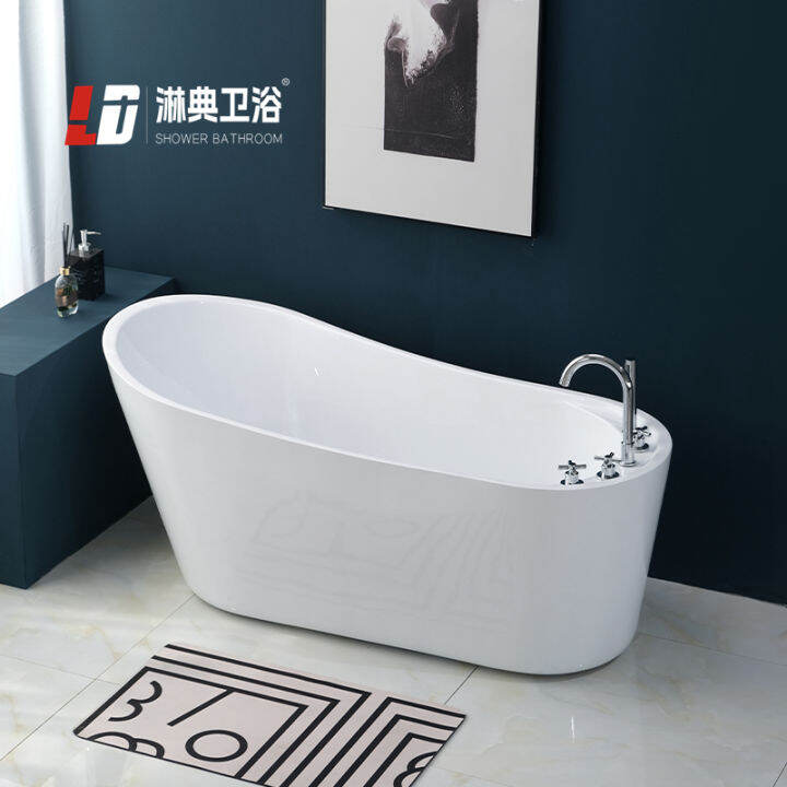 Home acrylic independent oversized bathtub B&B Hotel is a highgrade