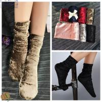 QIEQ MALL Fashion Gifts Casual Winter Warm Retro Anklet Hosiery Velvet Socks