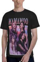 EMERZE Kpop Mamamoo T Shirt Mens 3D Fashion Printed Crew Neck Short Sleeve Shirts for Adults