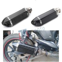 For yamaha r15 tmax 500 FZ6 CB400 er6n cb650 51MM Universal Motorcycle Exhaust Pipe Muffler Racing Escape ak exhaust Moto