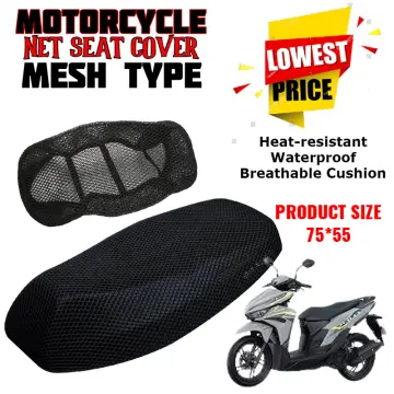 Motorcycle Seat Cover Waterproof Heat Shield Cooling Summber Motorbike  Scooter Accessory M/L/XL