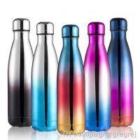 ✓ hrgrgrgregre Garrafa De Água Aço Inoxidável Zounich Portátil Ciclismo Esportes Leakproof BPA Large Capacity Coke Bottle