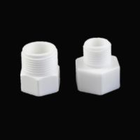 Plastic Hose Pipe Fittings F/M 1/2 quot; 3/4 quot; PT Male to Female Thread Hex Bushing Pipe Fittings Adapter